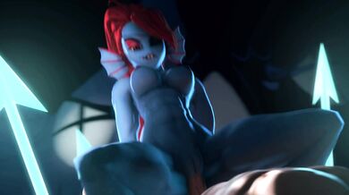 Undyne's Amorous Escapades in the Nude, GreatM8, 1080P Quality!