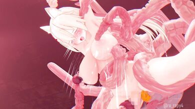 Tentacled Futanari Pleasure with RoppuMMD