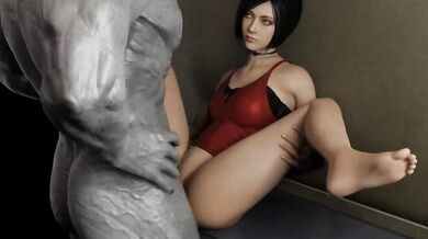 Ada Wong's Tight Ass Pounded Hard in Anal Sex