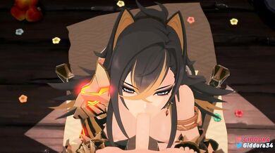Fap to Beautiful Dehya's Genshin Impact Debauchery!