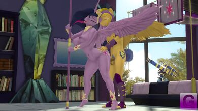 Twilight Sparkle's Anal Creampie Adventure with Flash Sentry