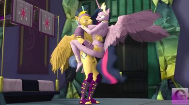 Twilight Sparkle's Anal Creampie Adventure with Flash Sentry