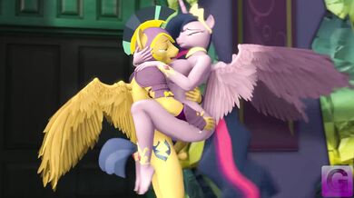 Twilight Sparkle's Anal Creampie Adventure with Flash Sentry
