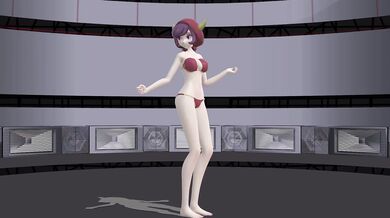 Pokemon Hottie Courtney Strips Down in MMD Animated Porn Video