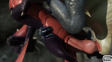 - Anal Drilling on Cynder's Tight Ass by Zapper's Monster Cock!