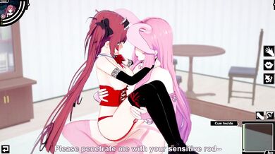 Futa Queens Blade Sluts Gape and Bend for Hentai Sex!