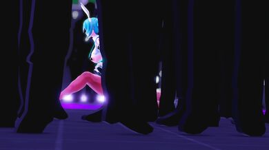 Hatsune Miku's Erotic Dance of Desire (Upside Down Rabbit Suit)