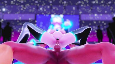 Hatsune Miku's Erotic Dance of Desire (Upside Down Rabbit Suit)