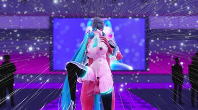 Hatsune Miku's Erotic Dance of Desire (Upside Down Rabbit Suit)