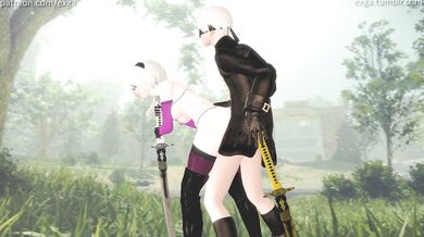 Ex-Girlfriend's Revengeful Punishment: The Forced 2B Training Session