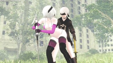 Ex-Girlfriend's Revengeful Punishment: The Forced 2B Training Session