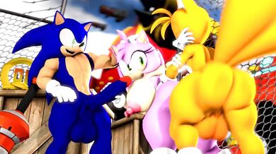 Savage Sonic and Tails Rescue Amy from the Shattered Shores