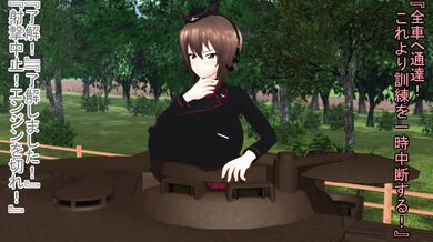 Public Masturbating Futanari: The Insatiable Ejaculations of Maho Nishizumi, Part 1