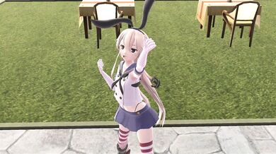 Dyed with Your Cum - Shimakaze Fucks Hard in MMD Porn [R18]