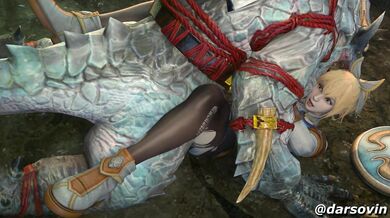 Cassandra's Lustful Encounter with the Lizardman