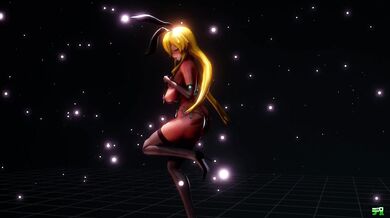 Sexy Starlet Explodes in Orgasmic Paroxysms [MMD R18+]