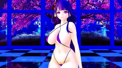 Lustful Ronin Slashing Cocks and Asses with Swords of Lust - Raiden Shogun's Sex BAAM!