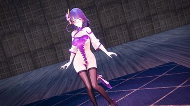 Ghostly Desire: Raiden's Sexy Ghost Dance