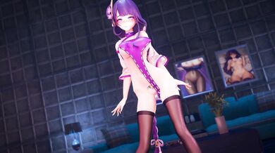 Ghostly Desire: Raiden's Sexy Ghost Dance