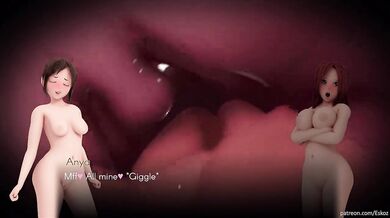 Voracious Giantess Destroys Tiny Male with Anal Unbirth