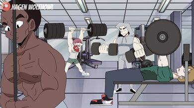 Gym Fuckers: 4K Hagen Toons for Your Viewing Pleasure!