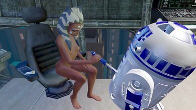 Star Wars: Ahsoka's Anal Adventure with R2D2 [Gopherbagel]