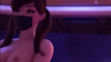 D.va's Anal Adventures from a Different Angle