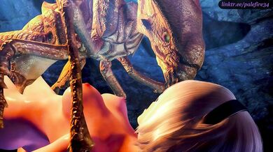 Fucking Ants and Yorha 2B's Reproductive Habits