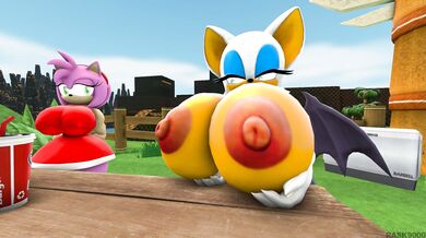 I'm Not Sure What You're Arguing About, But I Know Rouge x Amy Is Hot!