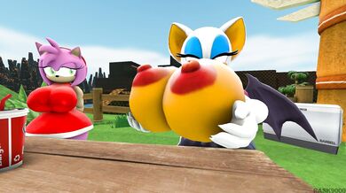 I'm Not Sure What You're Arguing About, But I Know Rouge x Amy Is Hot!