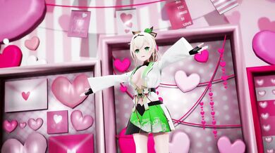 HoloLive Samurai Girl Kazama Iroha's Naughty Striptease and Sensual Lap Dance