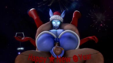Unnamed Orc Slut Gets Nailed By The Big Bad Blue Dude!
