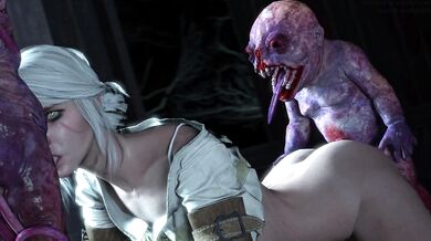 Ciri's Anal Booty Adventures with the Whitetentacle Demon