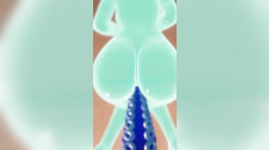 - Tentacle Fuck Machine Invades Slutty Girl's Sleek Body