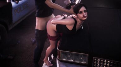 Claire Redfield's Wet and Wild Anal Romp