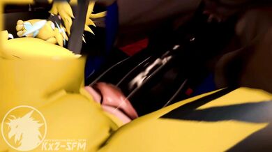 Zoro's Rough Love with Zera in SFM/PMV