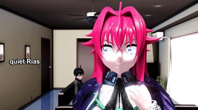 Mommy Daughter Swap: MMD Moyako and Rias Cheating on Each Other