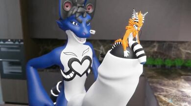 Gluttonous Gyarados Engulfing Penises in Pure Hentai Passion