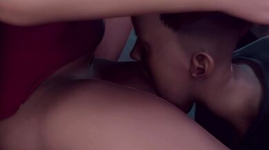 Porn Liction: Laurene's Tits Explore the Third Dimension!