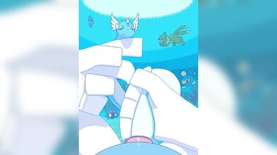 Lugia and Dragonair Get It On