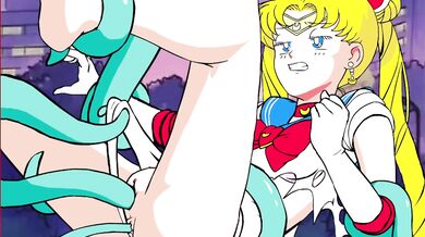 Sailor Moon Gets Tentacle-ly Fucked in Her Magical Pussy