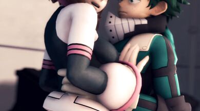 Uraraka's Hairy Thundercunt Slutgasm [GreatM8][4K]
