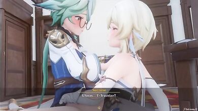 Mondstadt's Naughty Encounter: A Wet and Messy Surprise (Part 2) Uncensored Version