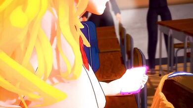 Naughty Nymph Galko's Explosive Battle with CombatWombat!