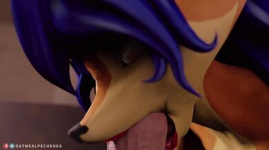 Carmelita's quest for ultimate fellatio: A Fox's Journey to find Super Suction Dick (SSD)