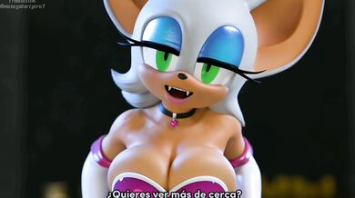 - Spanish: Rouge la murciélago - Titfuck (Translated)