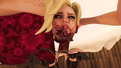 Mercy's Mind-Blowing Anal Gangbang with Overwatch Team Preview