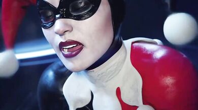 Harley Quinn Rides Her Favorite Toy