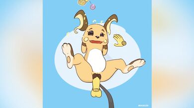 Fucking Rough Female Pikachu Sex in Pokemon HMV