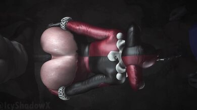 Harley Quinn's Mouth Stretching Double Penetration Adventure in 4K